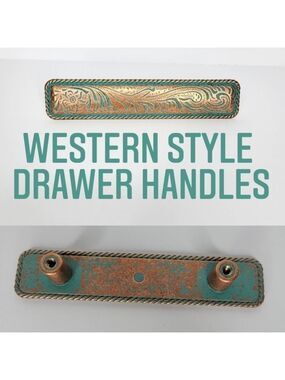Western Style Drawer Pulls Made By Genuine Texas Brand